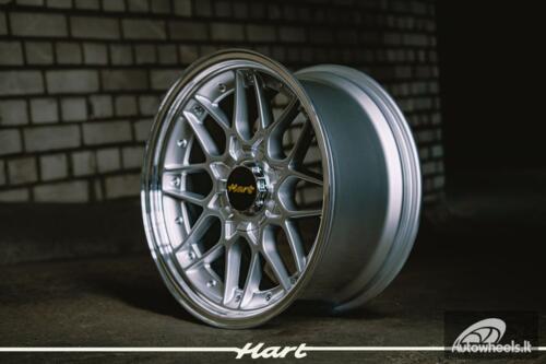 Ratlankis HART HR83 R18X9J 5X114.3/5X120 ET20 CB:74.1 Silver and Diamond cut lip