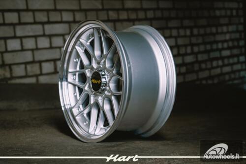 Ratlankis HART HR83 R18X9J 5X114.3/5X120 ET20 CB:74.1 Silver and Diamond cut lip