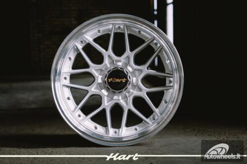 Ratlankis HART HR83 R18X9J 5X114.3/5X120 ET20 CB:74.1 Silver and Diamond cut lip