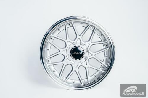 Ratlankis HART HR83 R18X9J 5X114.3/5X120 ET20 CB:74.1 Silver and Diamond cut lip 