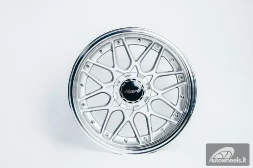 Ratlankis HART HR83 R18X9J 5X114.3/5X120 ET20 CB:74.1 Silver and Diamond cut lip