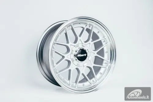Ratlankis HART HR83 R18X9J 5X114.3/5X120 ET20 CB:74.1 Silver and Diamond cut lip