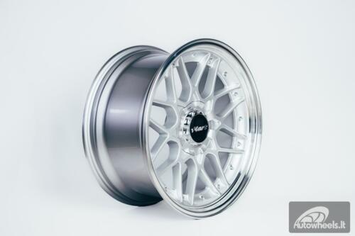 Ratlankis HART HR83 R18X9J 5X114.3/5X120 ET20 CB:74.1 Silver and Diamond cut lip 