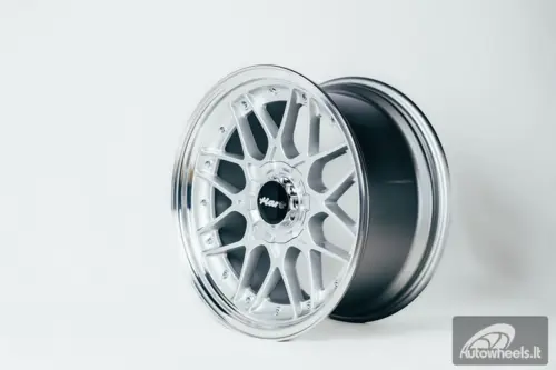 Ratlankis HART HR83 R18X9J 5X114.3/5X120 ET20 CB:74.1 Silver and Diamond cut lip