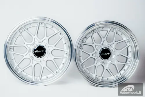 Ratlankis HART HR83 R18X9J 5X114.3/5X120 ET20 CB:74.1 Silver and Diamond cut lip