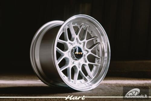 Ratlankis HART HR83 R18X10J 5X114.3/5X120 ET15 CB:74.1 Silver and Diamond cut lip