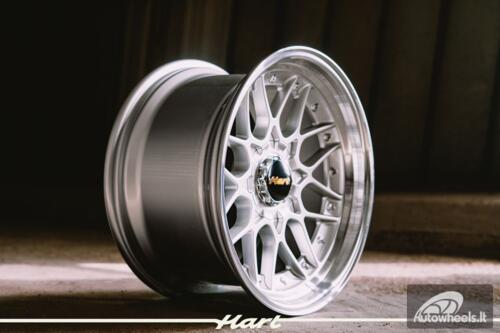 Ratlankis HART HR83 R18X10J 5X114.3/5X120 ET15 CB:74.1 Silver and Diamond cut lip