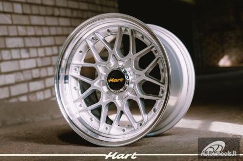 Ratlankis HART HR83 R18X10J 5X114.3/5X120 ET15 CB:74.1 Silver and Diamond cut lip