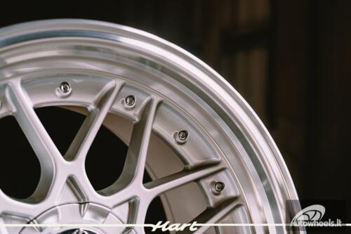 Ratlankis HART HR83 R18X10J 5X114.3/5X120 ET15 CB:74.1 Silver and Diamond cut lip