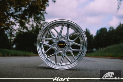 Ratlankis HART HR83 R18X9J 5X114.3/5X120 ET20 CB:74.1 Hyper black and Diamond cut lip