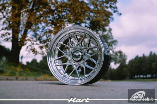Ratlankis HART HR83 R18X10J 5X114.3/5X120 ET15 CB:74.1 Hyper black and Diamond cut lip