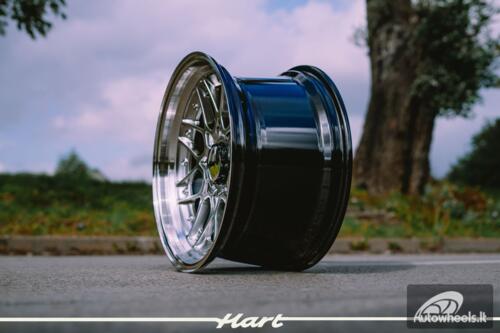 Ratlankis HART HR83 R18X10J 5X114.3/5X120 ET15 CB:74.1 Hyper black and Diamond cut lip
