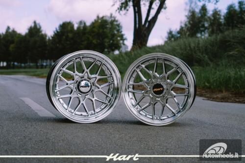 Ratlankis HART HR83 R18X10J 5X114.3/5X120 ET15 CB:74.1 Hyper black and Diamond cut lip