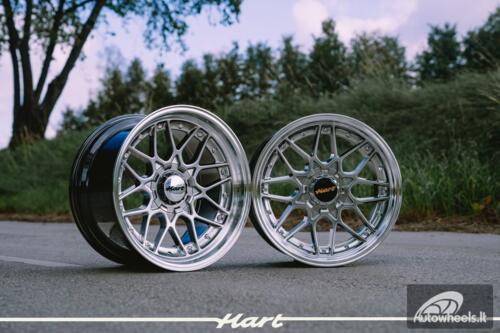 Ratlankis HART HR83 R18X10J 5X114.3/5X120 ET15 CB:74.1 Hyper black and Diamond cut lip