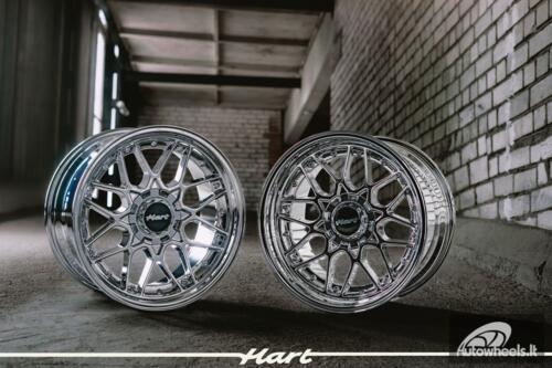 Ratlankis HART HR83 R18X9J 5X114.3/5X120 ET20 CB:74.1 Chrome with Red Rivets