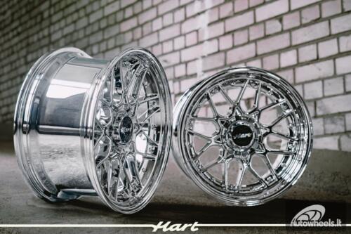 Ratlankis HART HR83 R18X9J 5X114.3/5X120 ET20 CB:74.1 Chrome with Red Rivets