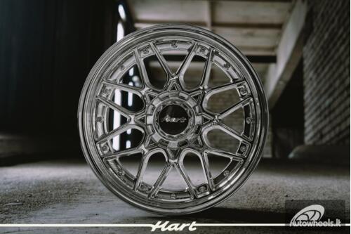 Ratlankis HART HR83 R18X9J 5X114.3/5X120 ET20 CB:74.1 Chrome with Red Rivets