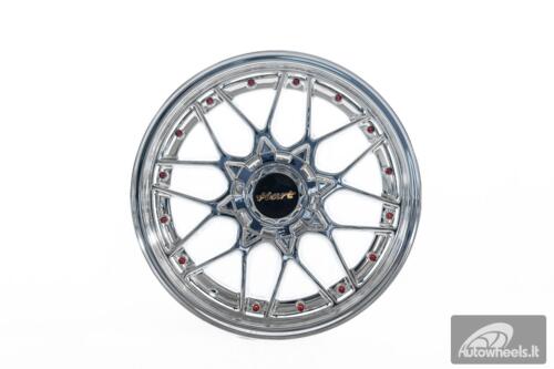 Ratlankis HART HR83 R18X9J 5X114.3/5X120 ET20 CB:74.1 Chrome with Red Rivets
