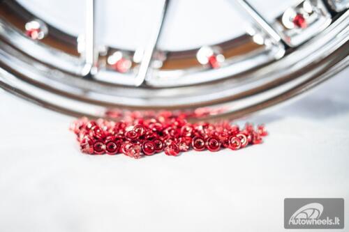 Ratlankis HART HR83 R18X10J 5X114.3/5X120 ET15 CB:74.1 Chrome with Red Rivets