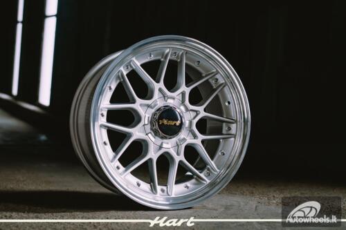 Ratlankis HART HR83 R18X9J 5X112/5X114.3 ET35 CB:73.1 Silver and Diamond cut lip