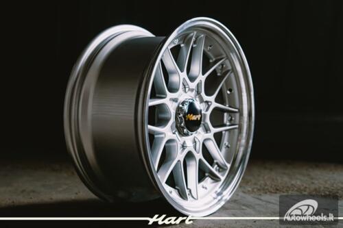 Ratlankis HART HR83 R18X9J 5X112/5X114.3 ET35 CB:73.1 Silver and Diamond cut lip