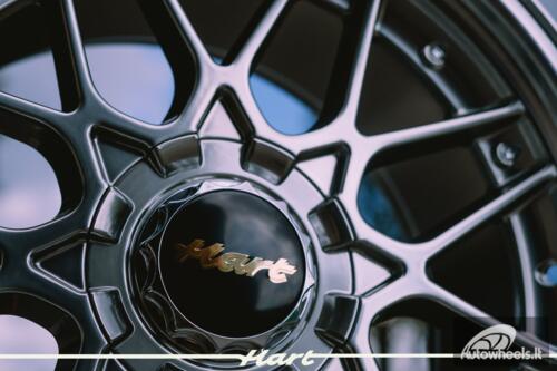 Ratlankis HART HR83 R18X9J 5X112/5X114.3 ET35 CB:73.1 Hyper black and Diamond cut lip