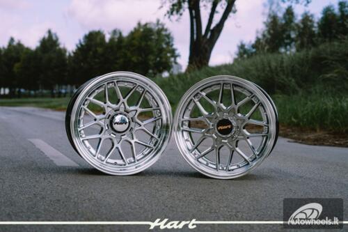 Ratlankis HART HR83 R18X9J 5X112/5X114.3 ET35 CB:73.1 Hyper black and Diamond cut lip