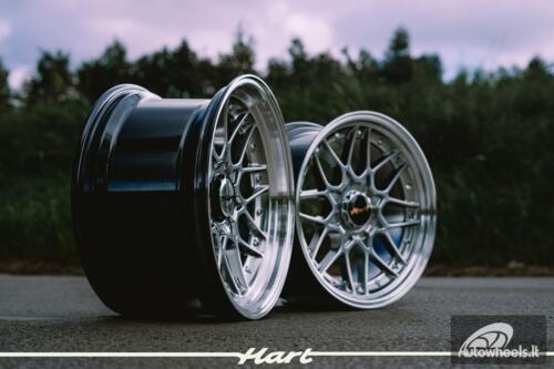 Ratlankis HART HR83 R18X9J 5X112/5X114.3 ET35 CB:73.1 Hyper black and Diamond cut lip