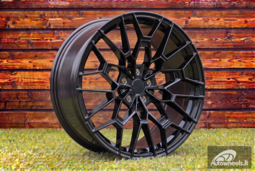 Ratlankis R20x9.5  5X112  ET  37  66.6  I0384  (FBX251)  Black+Tinted Face (BLTF)  For BMW  (Z5)  (HYBRID FORGED Rear+Front)