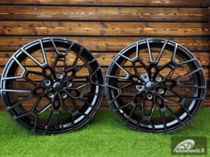Ratlankis R20x9.5  5X112  ET  37  66.6  I0384  (FBX251)  Black+Tinted Face (BLTF)  For BMW  (Z5+S)  (HYBRID FORGED Rear+Front)