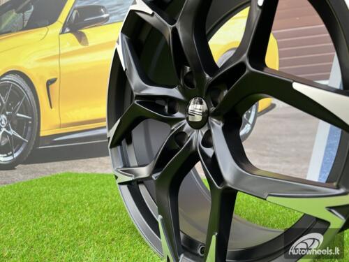 Ratlankis R19x8.5  5X112  ET  40  57.1  I5572  (FBX220)  Black Polished Half Matt (MBHM)  For CUPRA  (Z5)  (HYBRID FORGED)