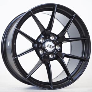 Ratlankis Morgan 8X18 5X120 ET35 72,6 Satin Black