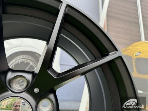 Ratlankis Morgan 8X18 5X120 ET35 72,6 Satin Black