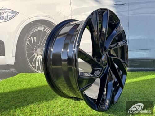 Ratlankis R18x7.5  5X100  ET  45  57.1  B5772  (FBX260)  Black (BL)  For VW  (Z5)  (HYBRID FORGED)