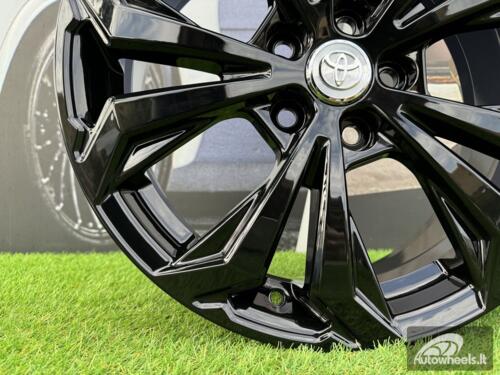 Ratlankis R18x7  5X114.3  ET  35  60.1  Y1133  (FBX247)  Black (BL)  For TOYOT  (Z5+Z6)  (HYBRID FORGED New RAV-4)