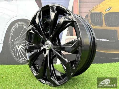 Ratlankis R18x7  5X114.3  ET  35  60.1  Y1133  (FBX247)  Black (BL)  For TOYOT  (Z5+Z6+Z7)  (HYBRID FORGED New RAV-4)