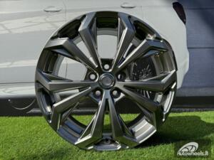 Ratlankis R18x7  5X114.3  ET  35  60.1  Y1133  (FBX247)  Hyper Black (HB)  For TOYOT  (Z5+K8)  (HYBRID FORGED New RAV-4)