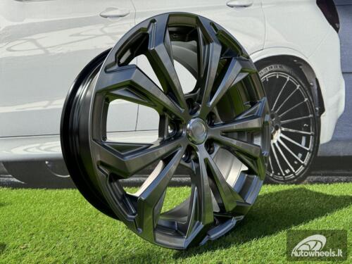 Ratlankis R18x7  5X114.3  ET  35  60.1  Y1133  (FBX247)  Hyper Black (HB)  For TOYOT  (Z5+K8)  (HYBRID FORGED New RAV-4)
