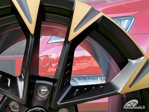 Ratlankis R19x8  5X112  ET  40  57.1  YF1150  Black Polished Half Matt Cooper (MBHMC)  For CUPRA  (K8+P1)  (HYBRID FORGED)