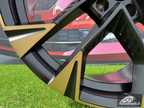 Ratlankis R19x8  5X112  ET  40  57.1  YF1150  Black Polished Half Matt Cooper (MBHMC)  For CUPRA  (K8+P1+P2)  (HYBRID FORGED)