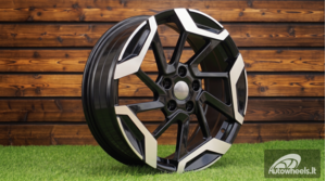 Ratlankis R18x7.5  5X114.3  ET  45  67.1  3S1080  Black Polished (MB)  For KIA  (P)  (HYBRID FORGED)