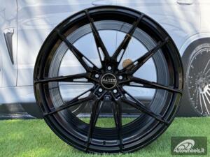 Ratlankis R20x9  5X120  ET  30  72.6  HX036  (B5597)  Black (BL)  For HAXER  (P)  (Rear+Front)