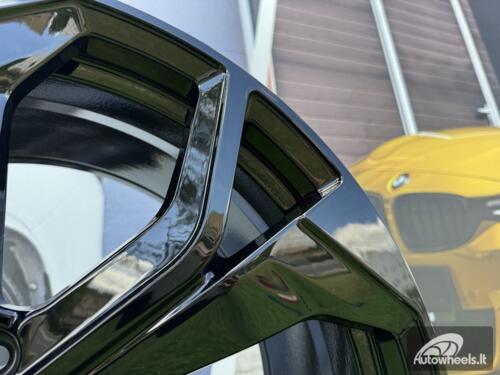 Ratlankis R20x9  5X112  ET  30  66.5  B1637  (H3059F)  Black (BL)  For AUD  (M)  (HYBRID FORGED)