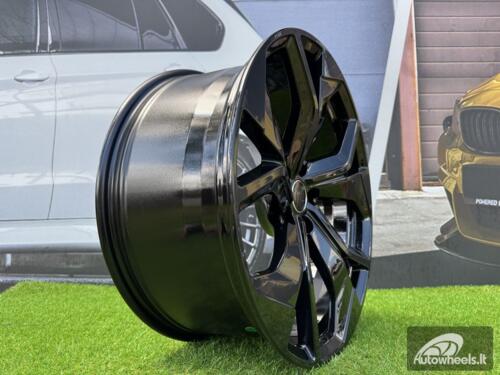 Ratlankis R20x9  5X112  ET  25  66.5  B1637  (H3059F)  Black (BL)  For AUD  (K8)  (Q7/Q8 HYBRID FORGED)