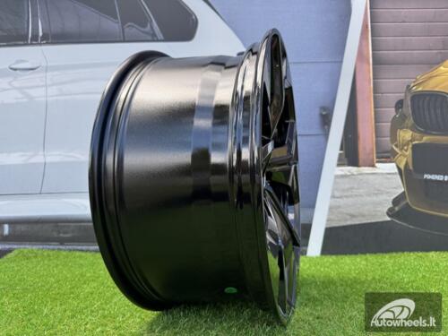 Ratlankis R20x9  5X112  ET  25  66.5  B1637  (H3059F)  Black (BL)  For AUD  (K8)  (Q7/Q8 HYBRID FORGED)