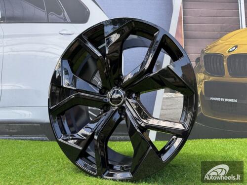 Ratlankis R20x9  5X112  ET  25  66.5  B1637  (H3059F)  Black (BL)  For AUD  (K8)  (Q7/Q8 HYBRID FORGED)