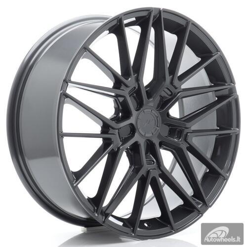 JR Wheels JR38 20x9 ET20-51 5H BLANK Hyper Gray