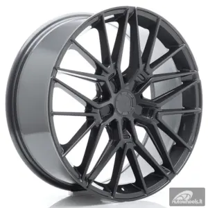 JR Wheels JR38 20x9 ET20-51 5H BLANK Hyper Gray