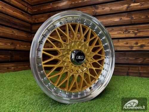 Ratlankis R14x6.5  4X100  ET  35  73.1  BY479  (BK5616)  Gold+Polished (YP)  For RACIN  (R+L1)  (BBS Style)