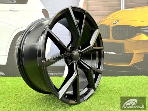 Ratlankis R17x7  5X112  ET  45  57.1  B5801  (FBX256)  Black (BL)  For VW  (K8)  (HYBRID FORGED)